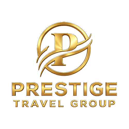 Prestige Travel Group gold logo